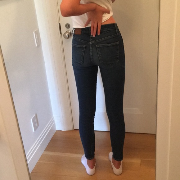 Dark Blue Madewell Jeans - Picture 2 of 3